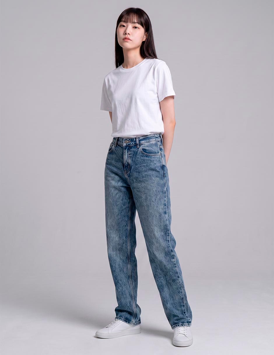 Jeans Straight para mujer 3