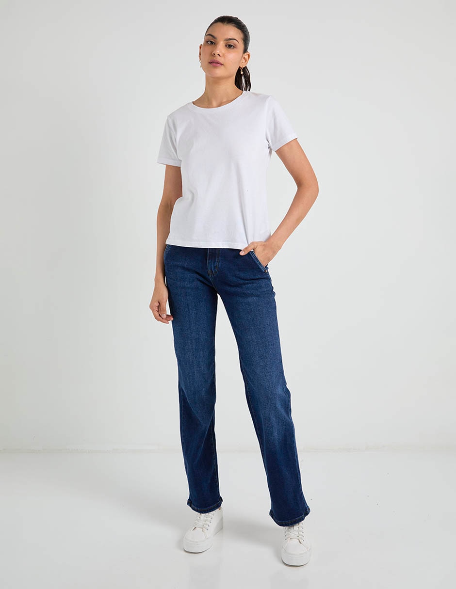 Jeans slim Nyd para mujer