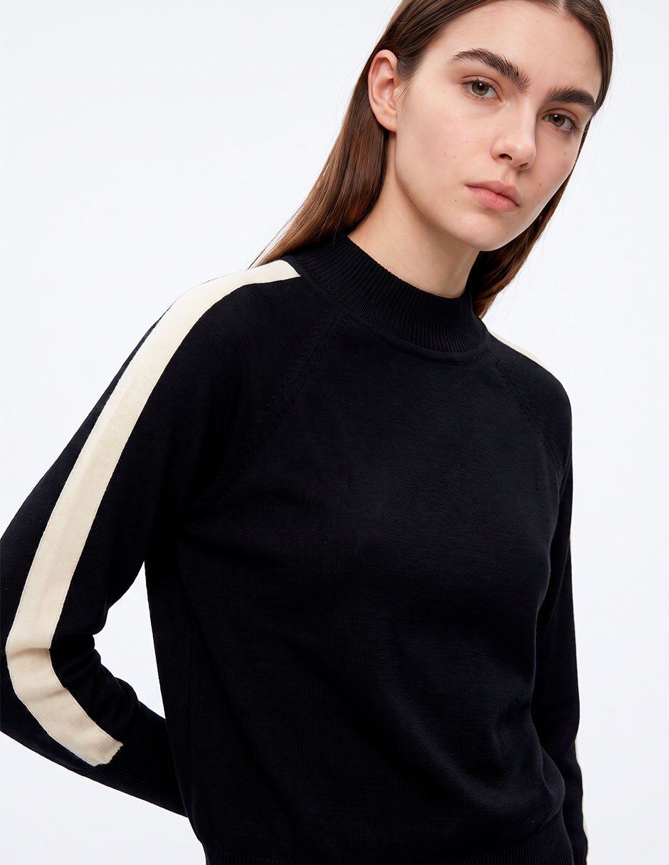 Suéter cuello redondo para mujer 3