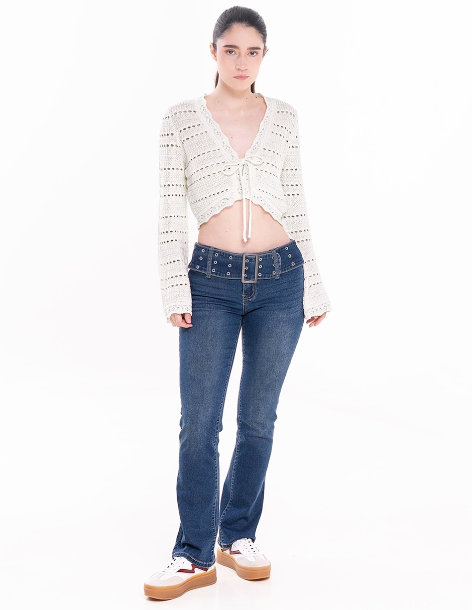 Suéter cuello V para mujer Suéter cuello V para mujer