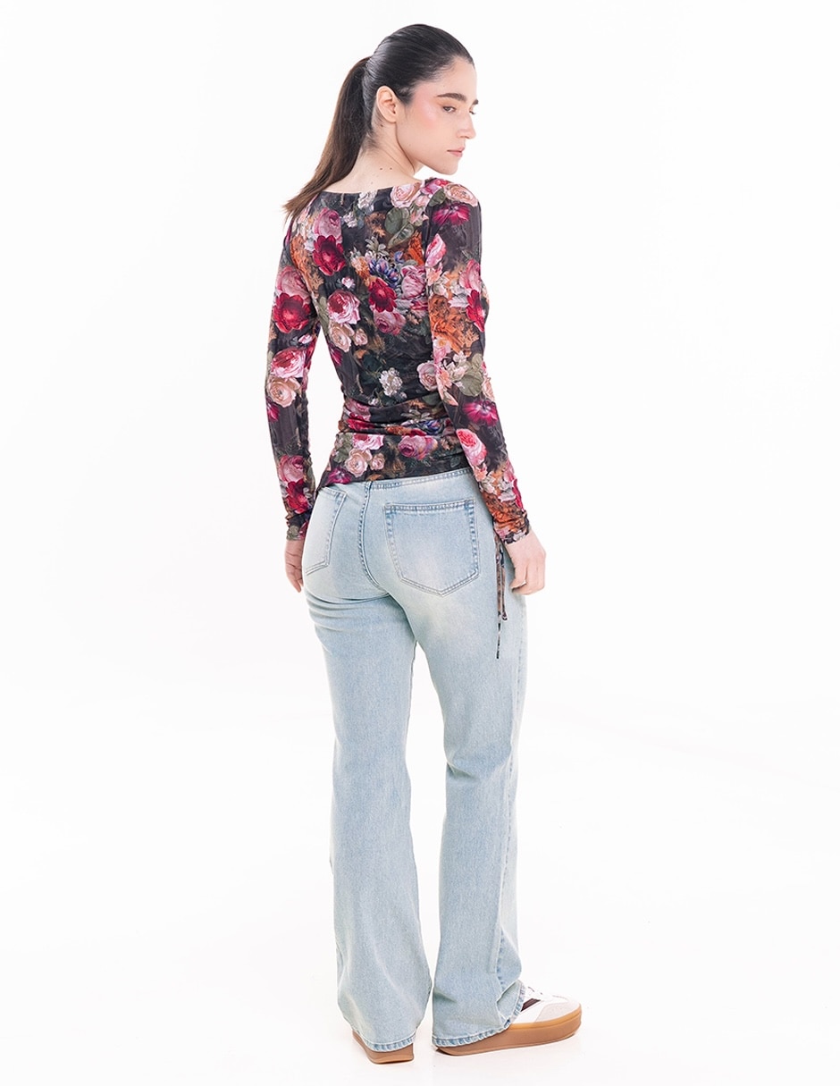 Blusa manga larga para mujer 2