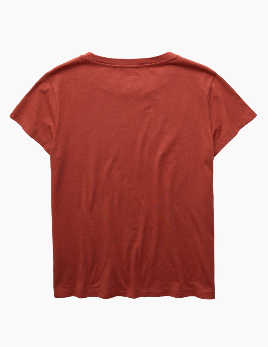 Playera manga corta American Eagle Tees cuello redondo para mujer