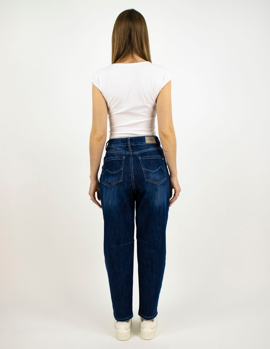 Jeans mom para mujer 4