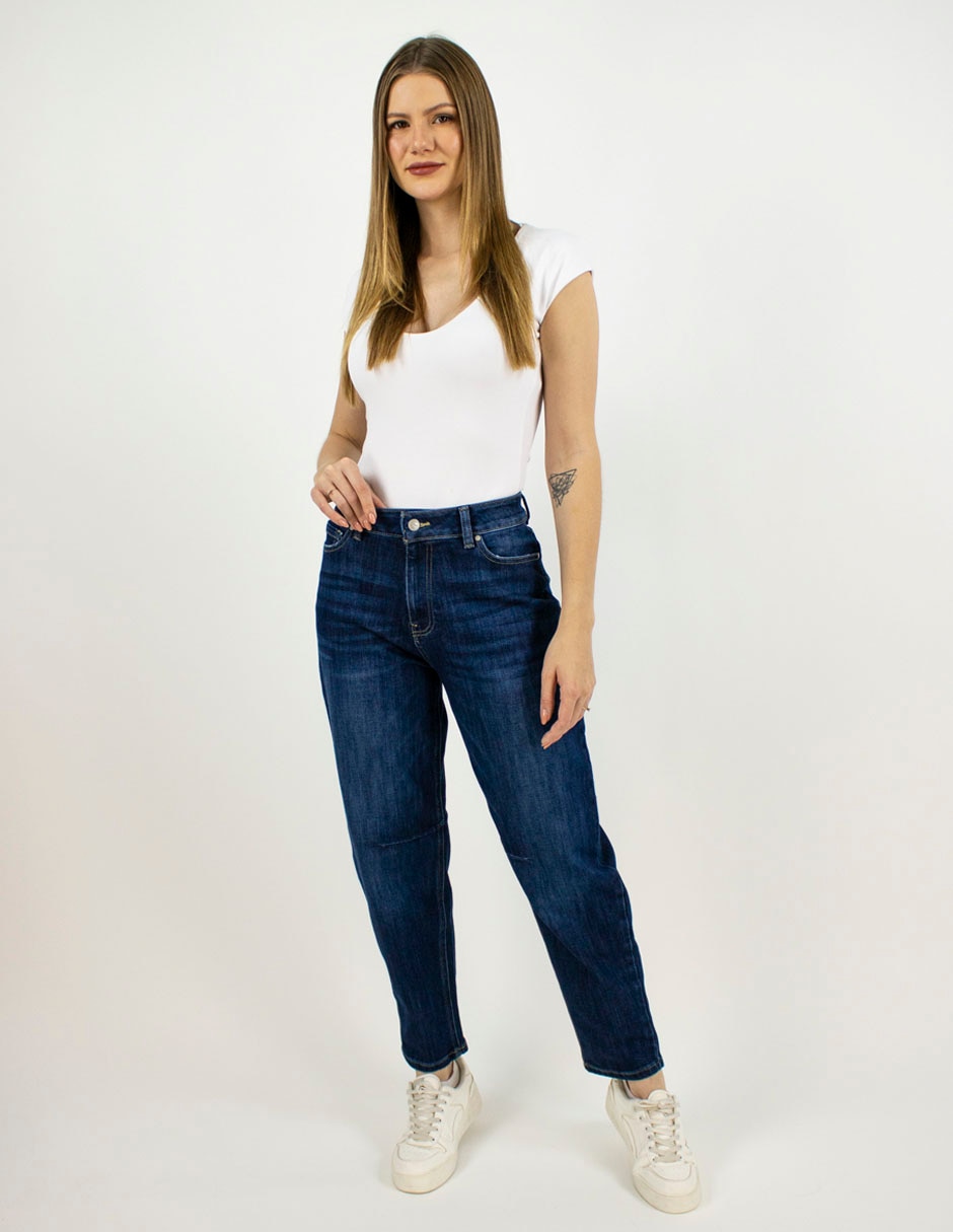 Jeans mom para mujer 3