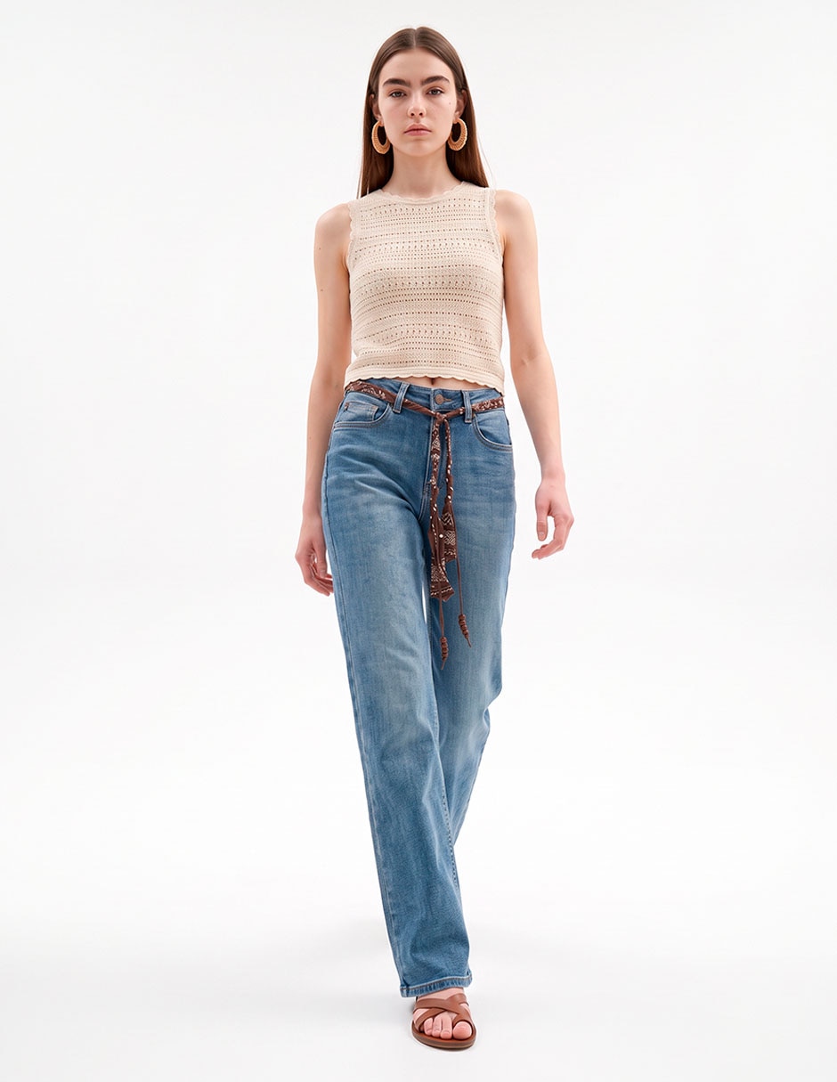 Jeans Straight para mujer 5