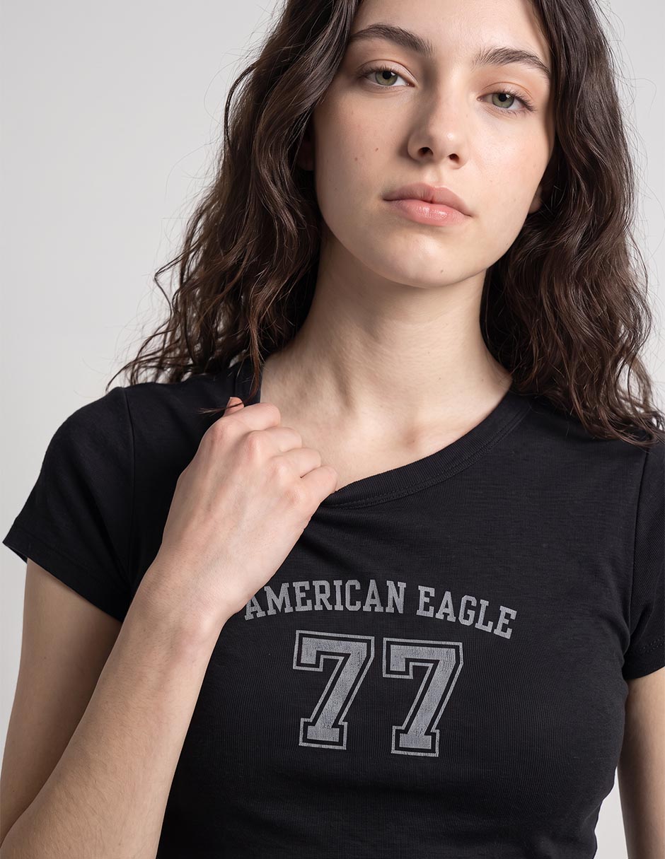 Playera manga Corta TEES cuello Redondo para mujer 3