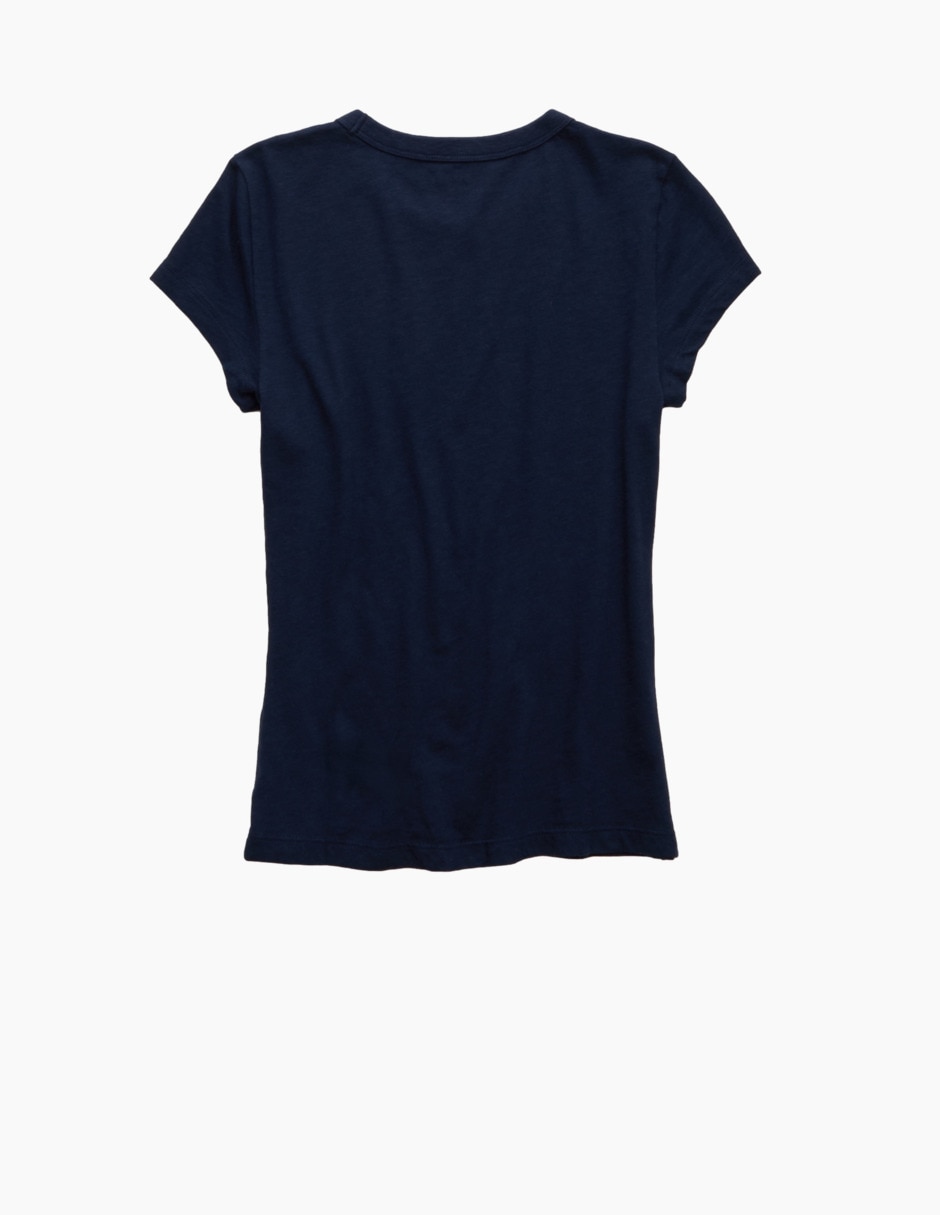 Playera manga Corta TEES cuello Redondo para mujer 4