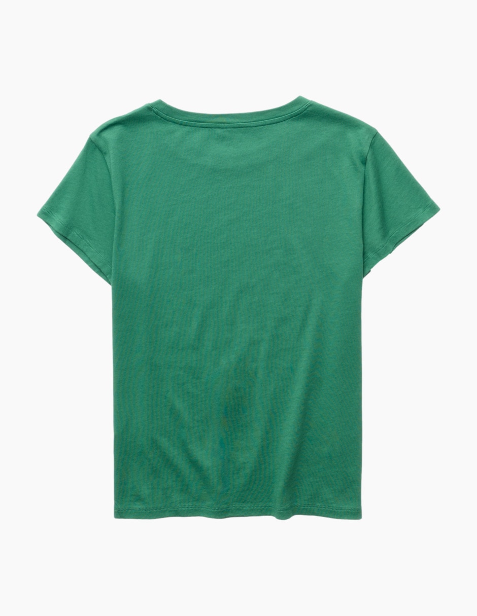 Playera manga corta tees cuello redondo para mujer 2