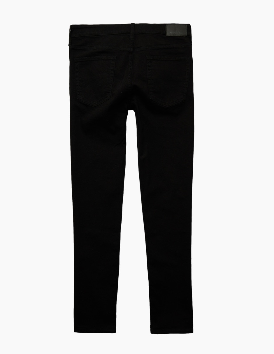 Jeans straight lavado obscuro para hombre 2