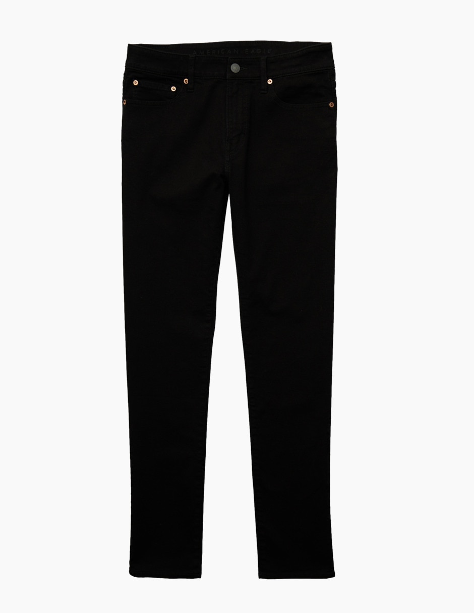 Jeans straight lavado obscuro para hombre 3