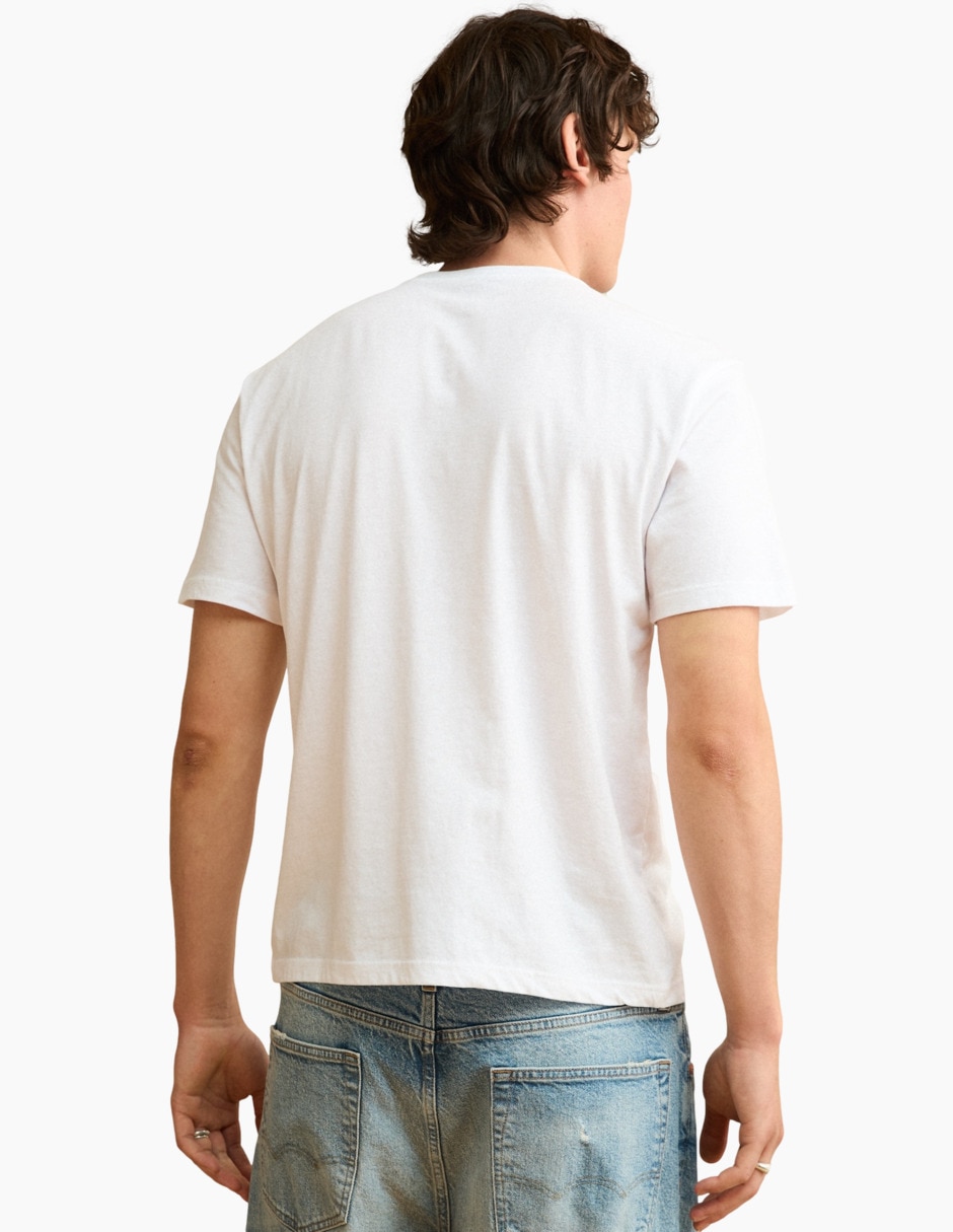 Playera cuello redondo para hombre 2