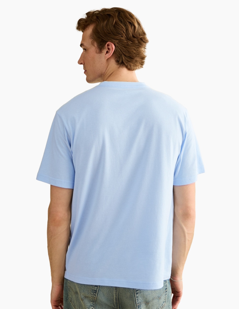 Playera cuello redondo para hombre 4