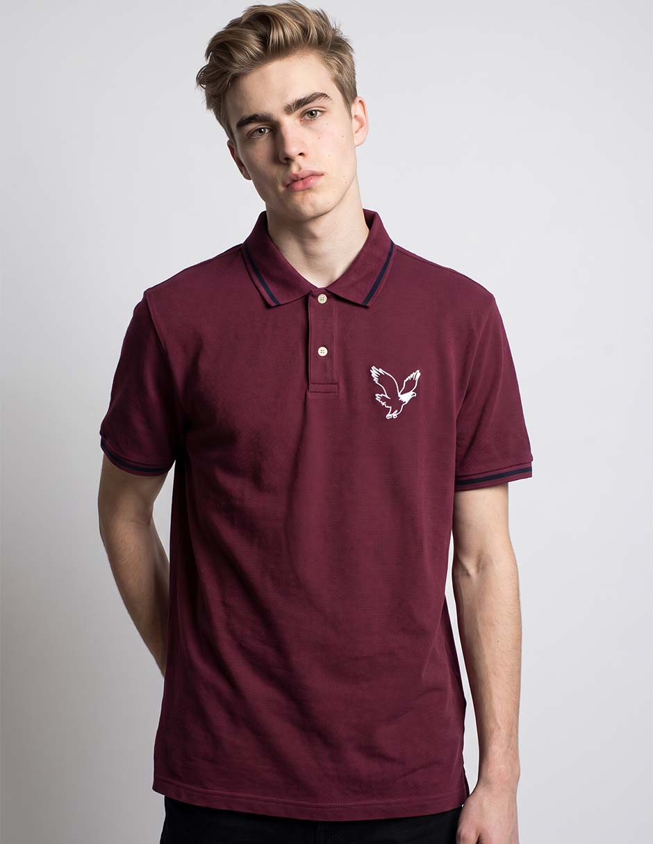 Playera tipo polo para hombre