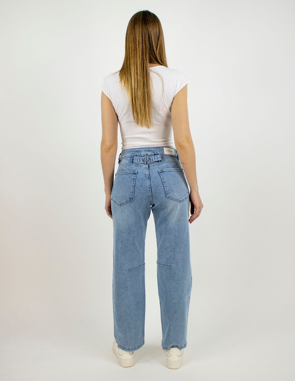 Jeans wide leg para mujer 2