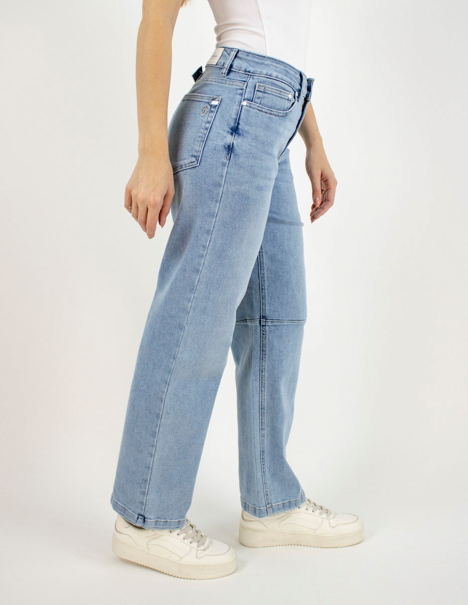 Jeans wide leg para mujer 4