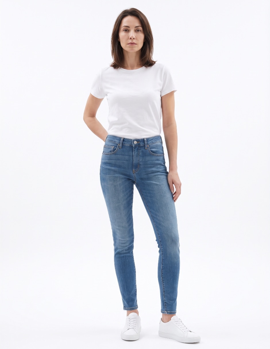 Jeans straight para mujer 3