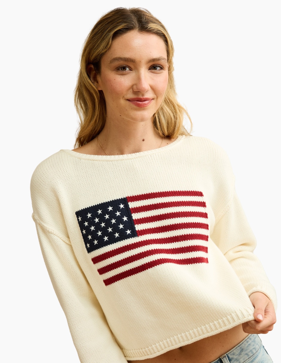 Suéter cuello redondo para mujer Suéter cuello redondo para mujer