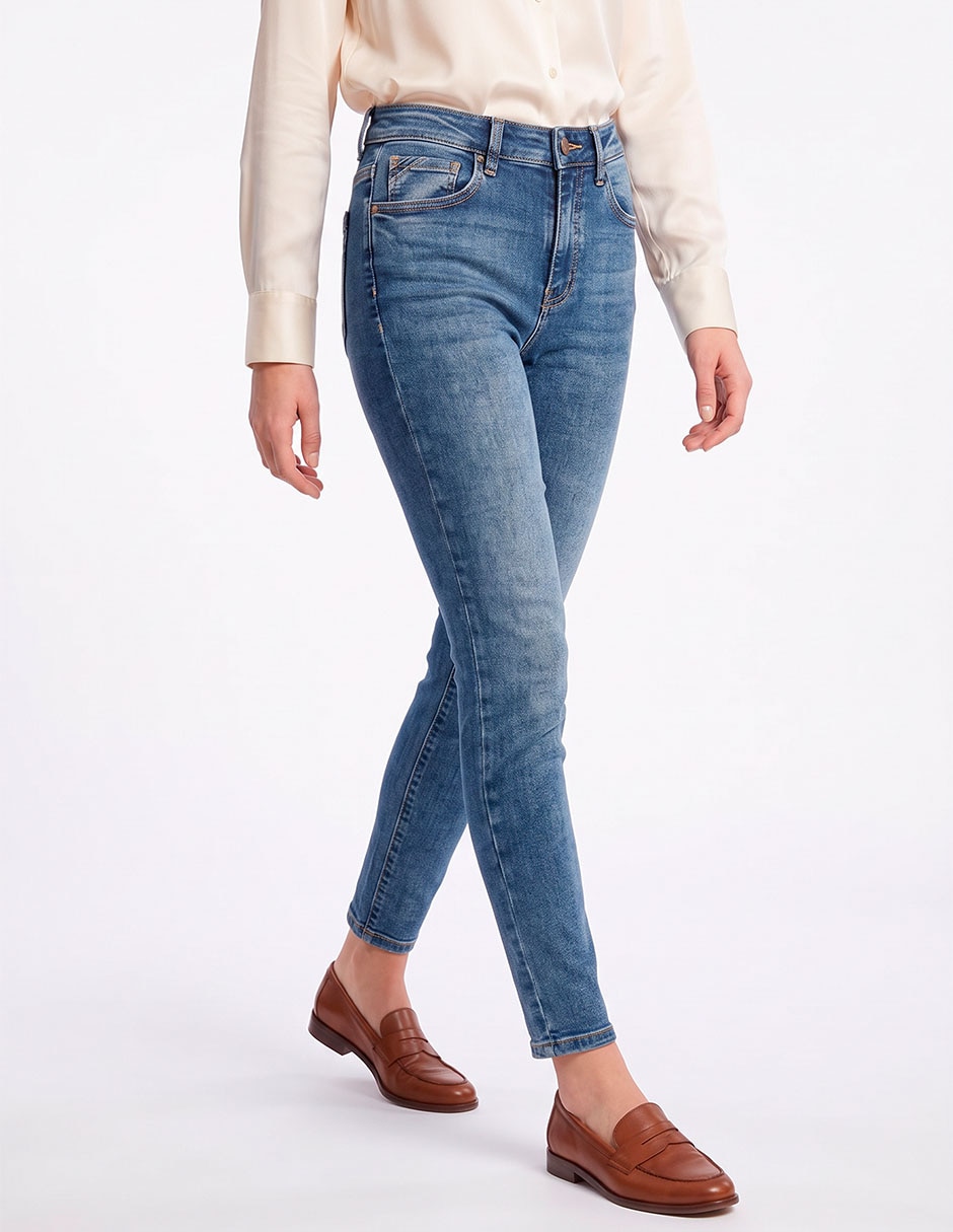 Jeans skinny para mujer 1