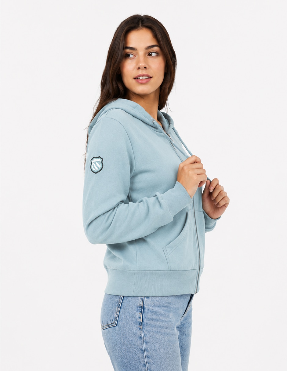 Sudadera con capucha y bolsa para mujer 2