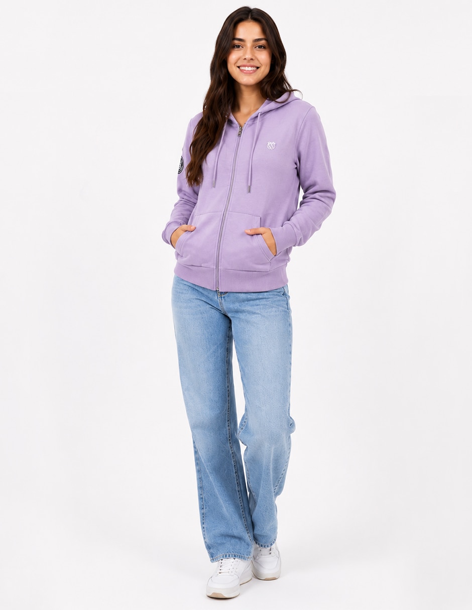 Sudadera con capucha desmontable para mujer Sudadera con capucha desmontable para mujer
