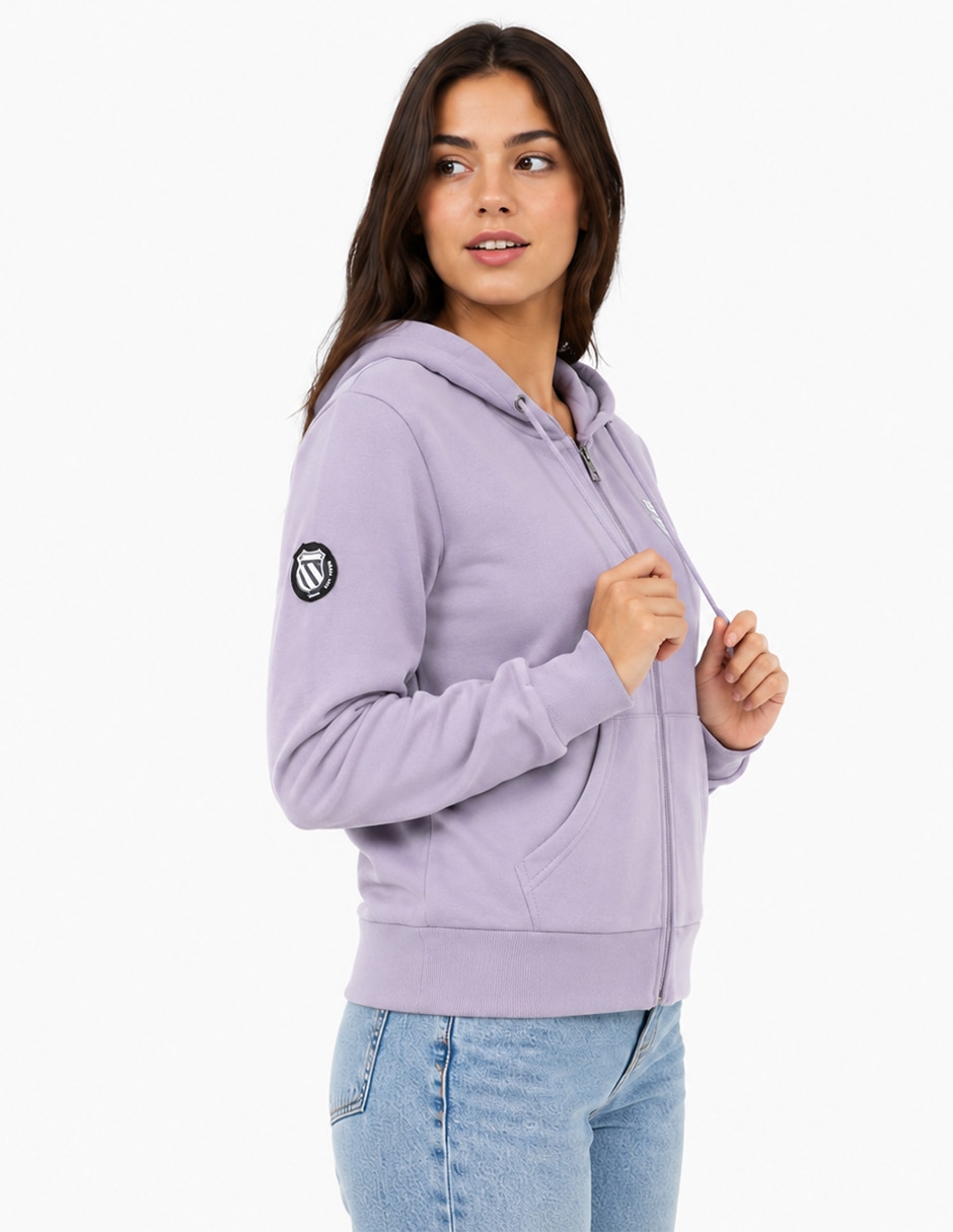 Sudadera con capucha desmontable para mujer 2