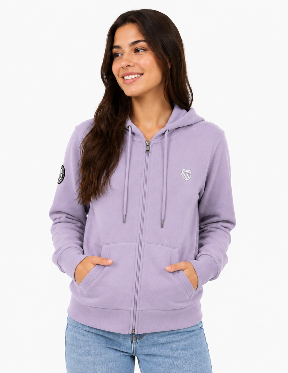 Sudadera con capucha desmontable para mujer 3