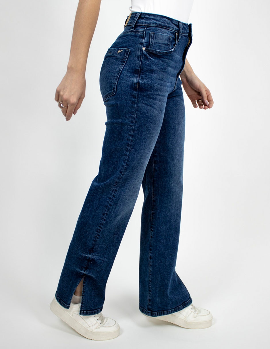 Jeans straight para mujer 4