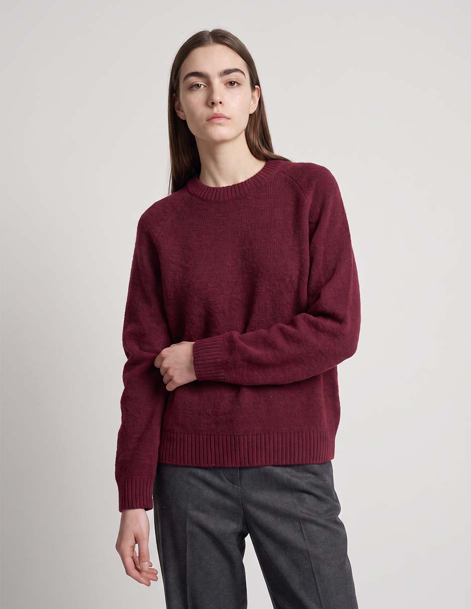 Suéter cuello redondo para mujer Suéter cuello redondo para mujer