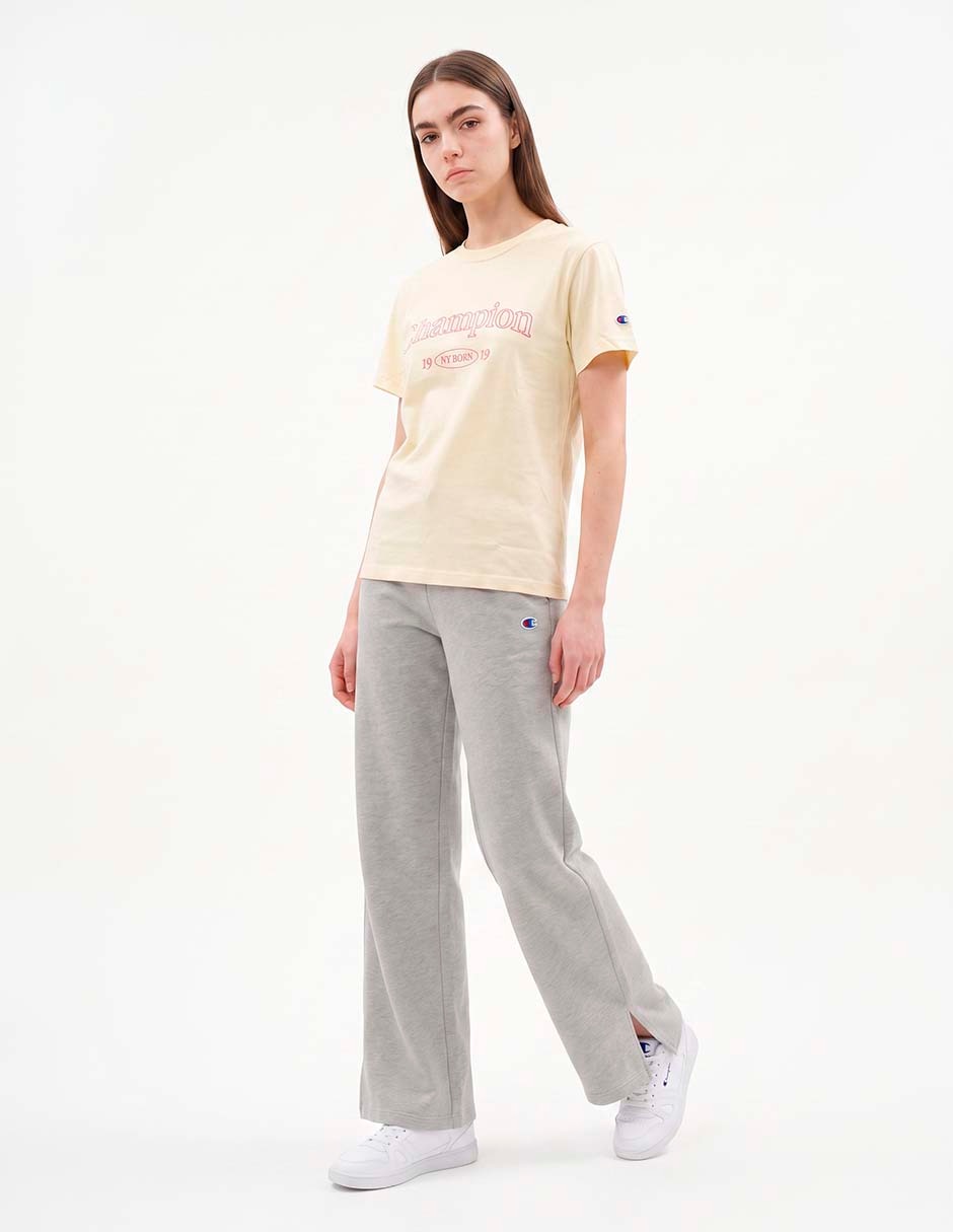 Playera manga corta cuello redondo para mujer 3
