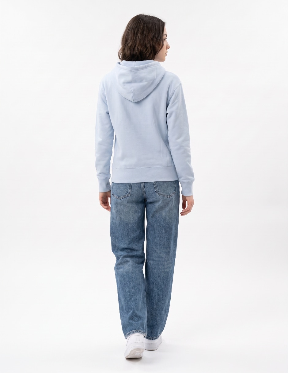 Sudadera con capucha y bolsa para mujer 2