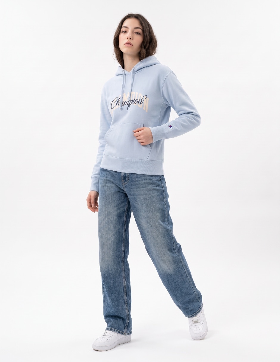 Sudadera con capucha y bolsa para mujer 3
