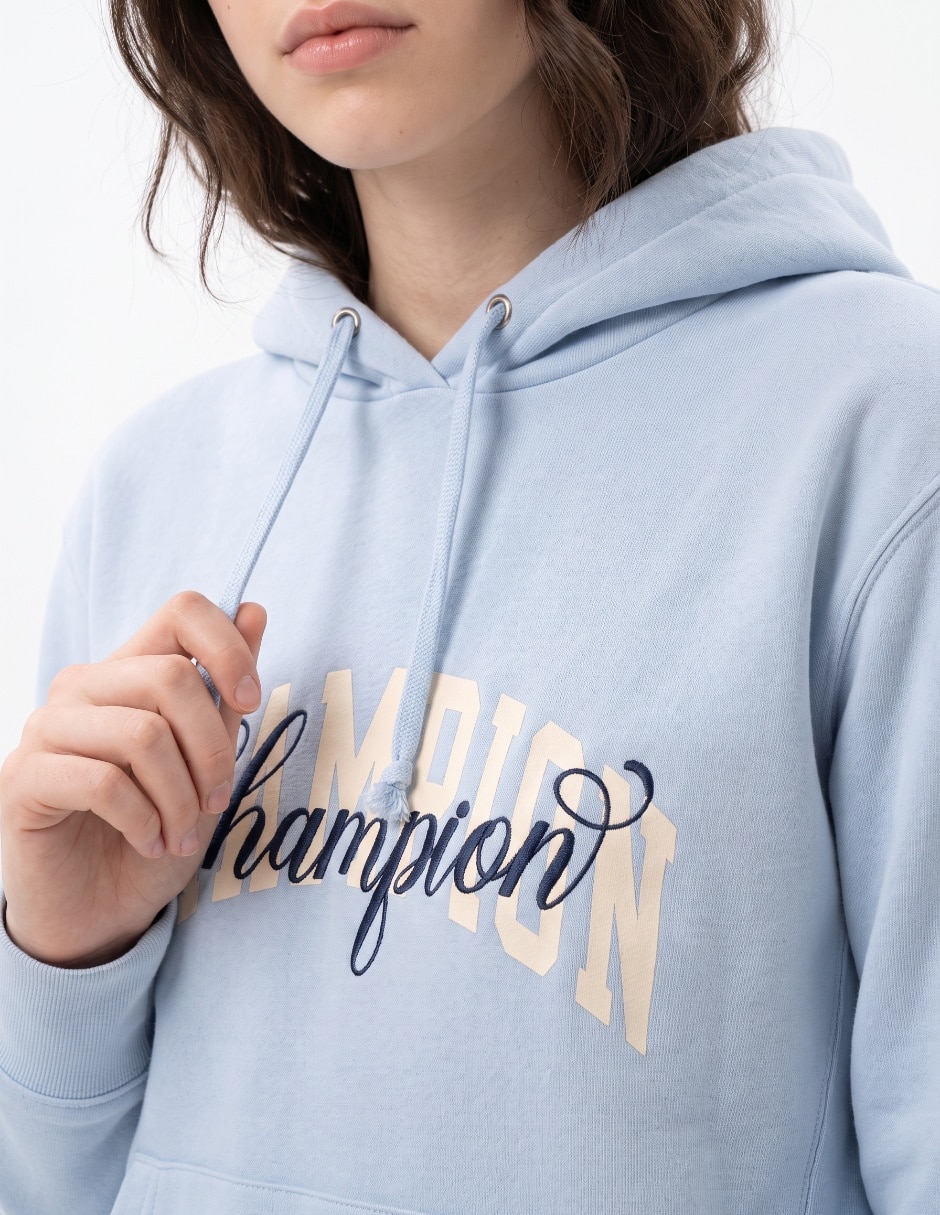 Sudadera con capucha y bolsa para mujer 4