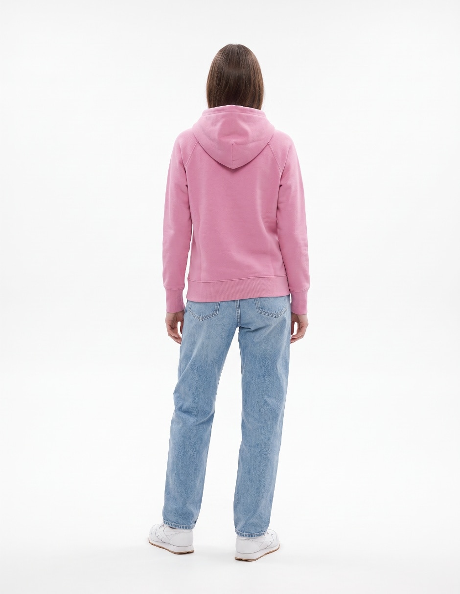 Sudadera con capucha y bolsa para mujer 2