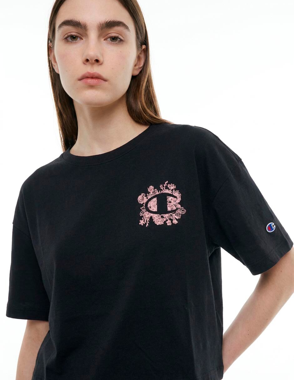 Set playera manga corta cuello redondo para mujer 4