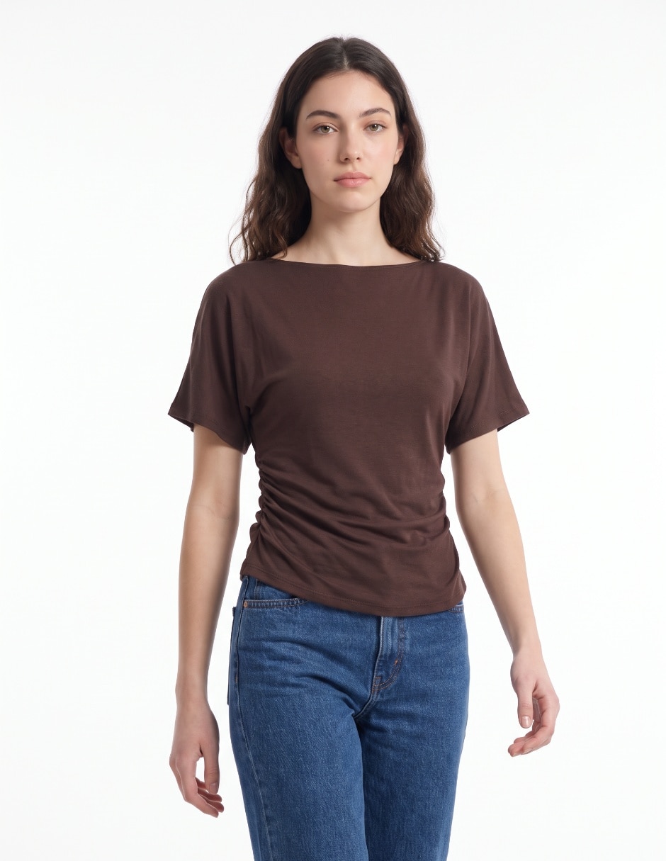 PLAYERA manga Corta cuello Redondo para mujer PLAYERA manga Corta cuello Redondo para mujer