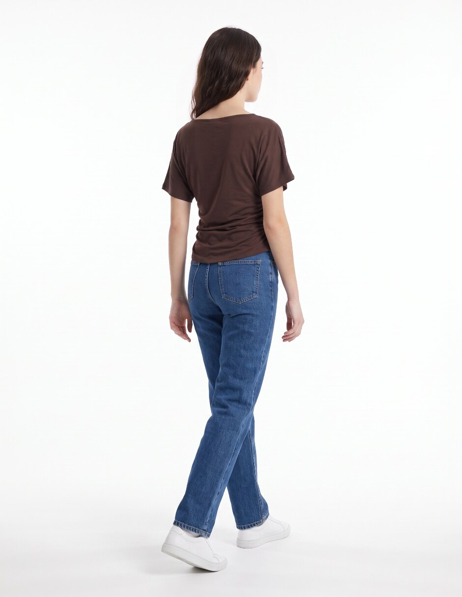 PLAYERA manga Corta cuello Redondo para mujer 2