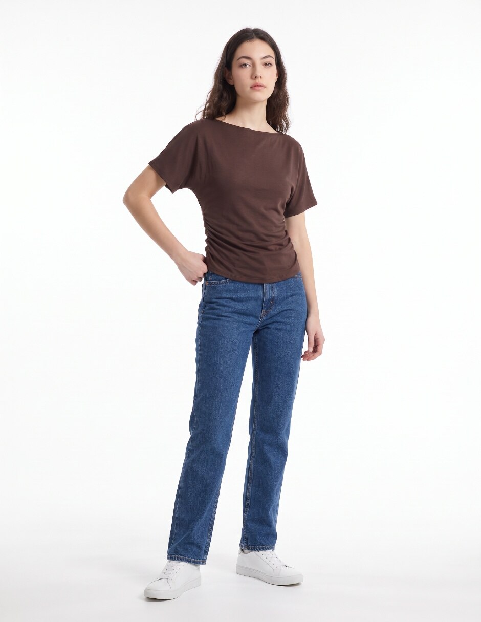 PLAYERA manga Corta cuello Redondo para mujer 3