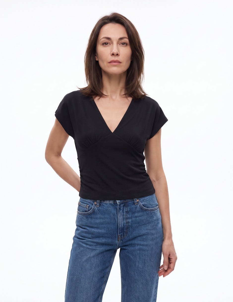 Blusa manga corta para mujer Blusa manga corta para mujer