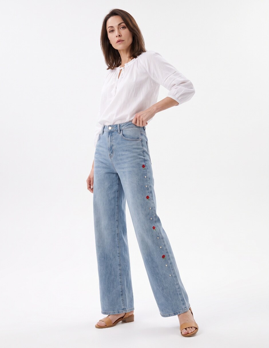 Jeans relajado para mujer 3