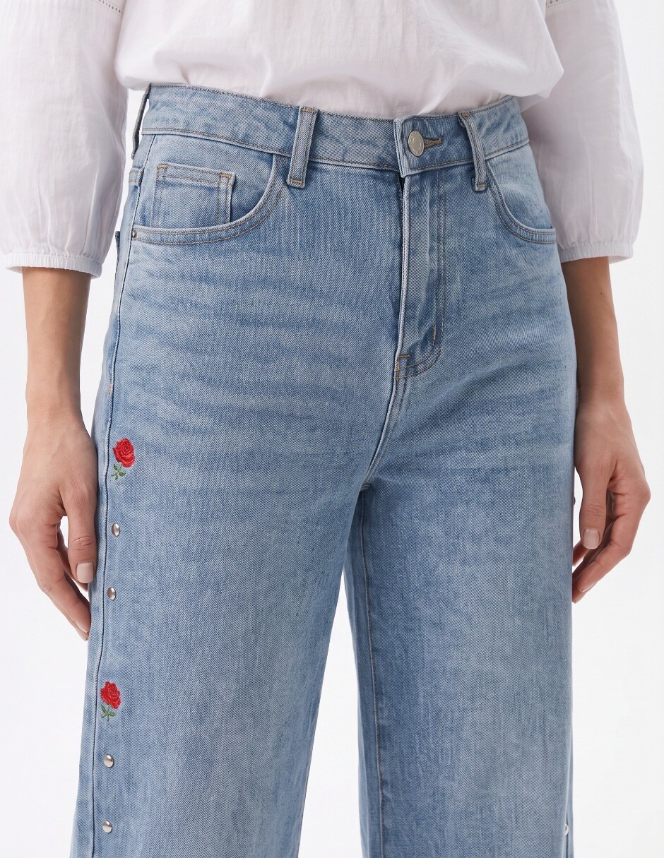 Jeans relajado para mujer 4