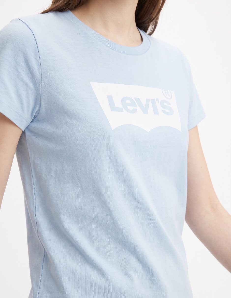 Playera manga corta cuello redondo para mujer 3
