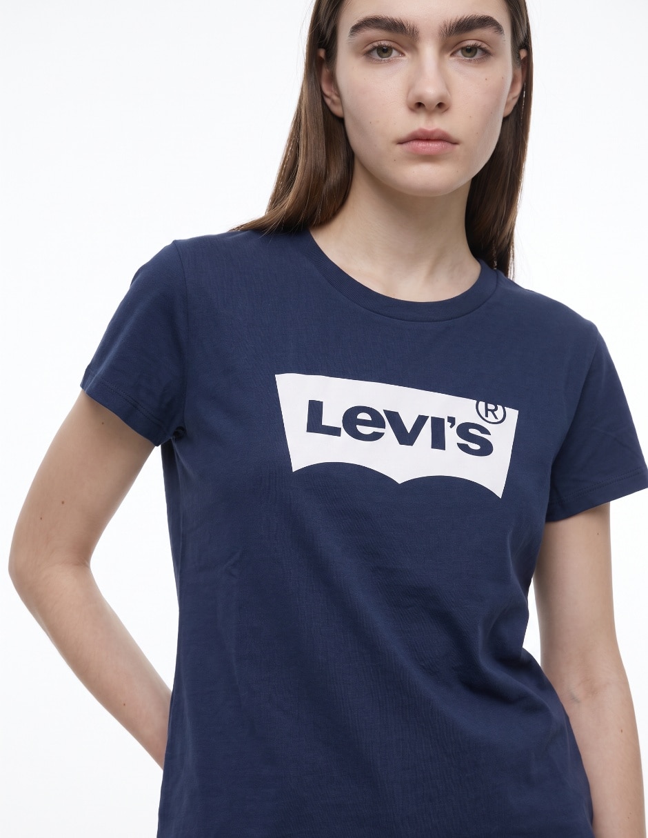 Playera manga corta cuello redondo para mujer 3