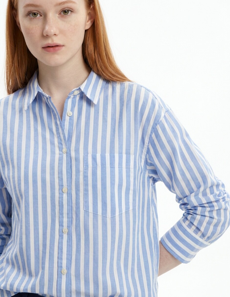 Blusa manga larga para mujer 4