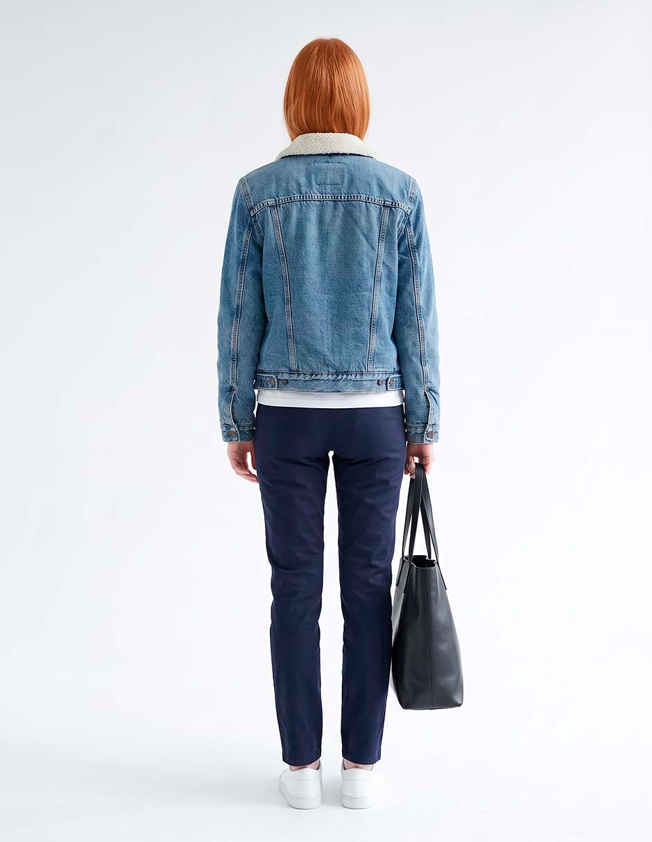 Chamarra Levi's de algodón para mujer 3