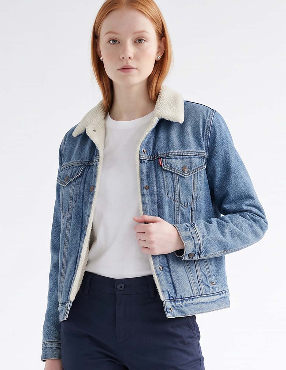 Chamarra Levi's de algodón para mujer 2