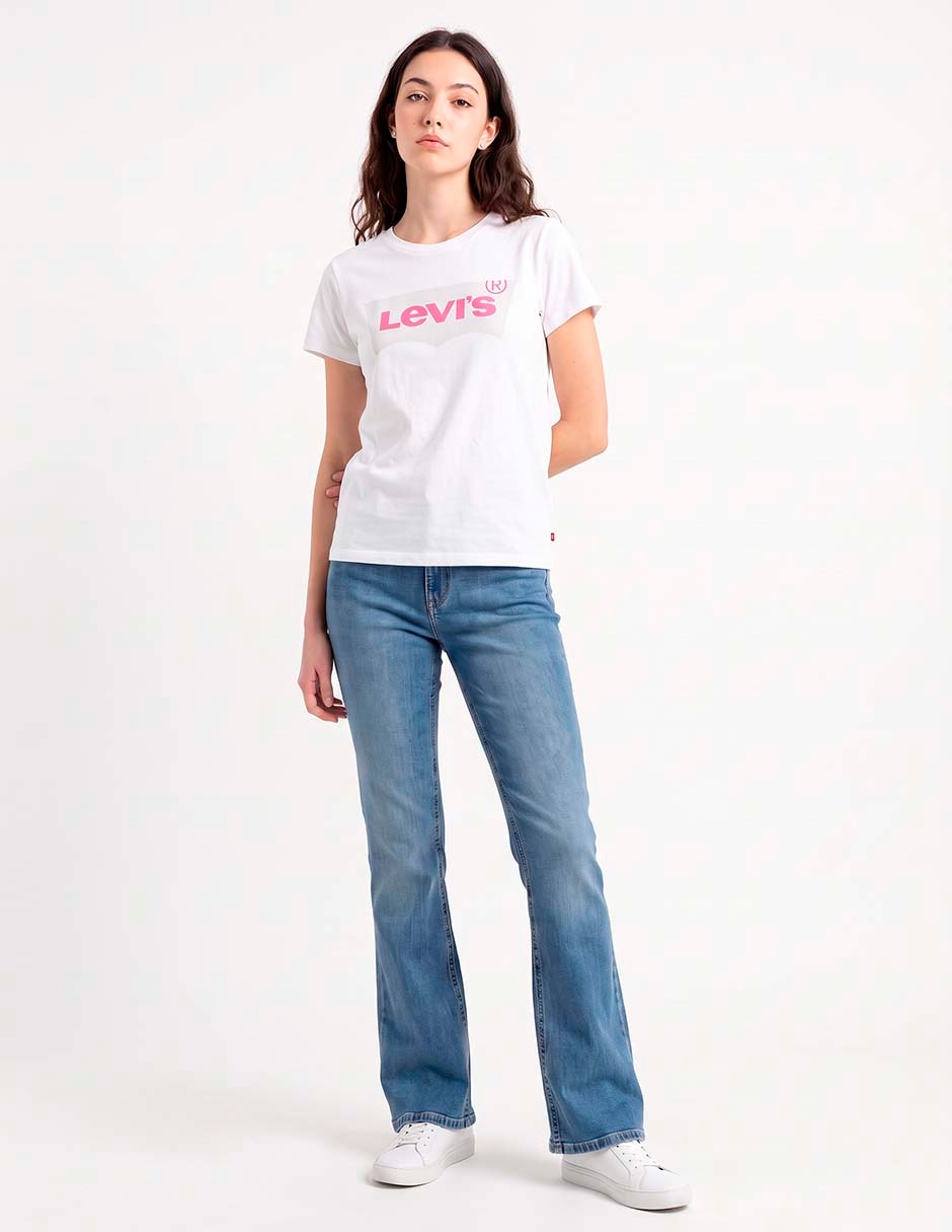 Playera manga corta cuello redondo para mujer 3