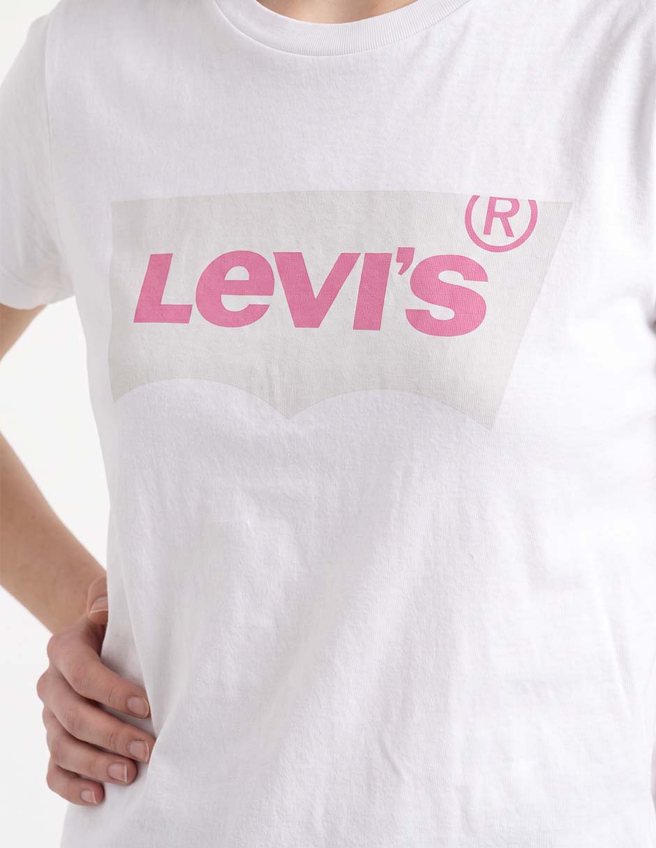 Playera manga corta cuello redondo para mujer 4