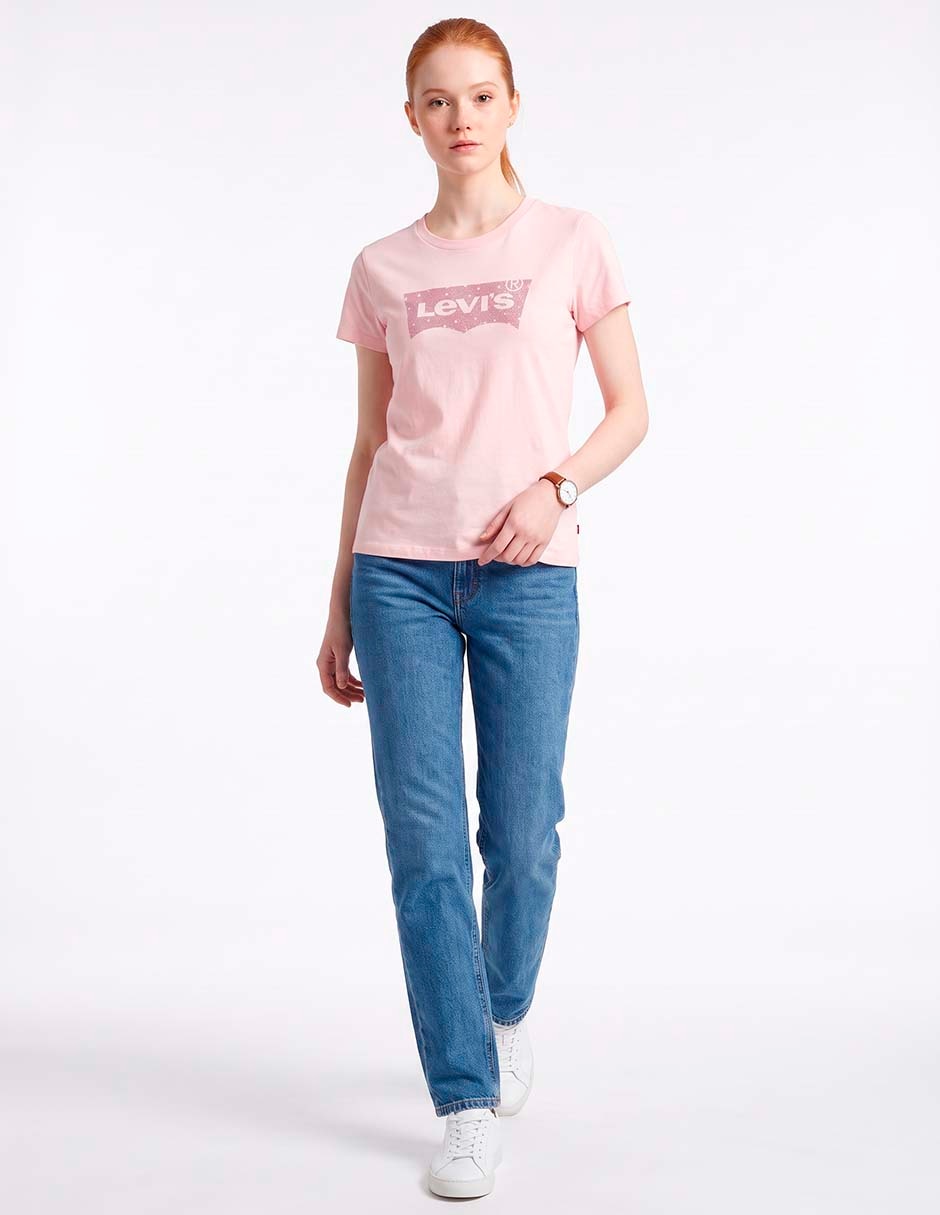 Playera manga corta cuello redondo para mujer 3