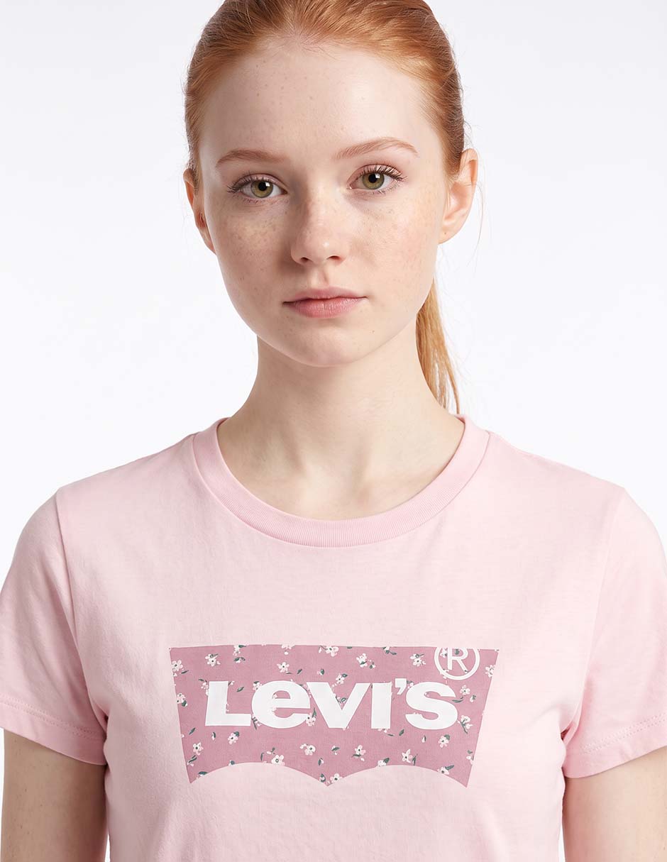 Playera manga corta cuello redondo para mujer 4