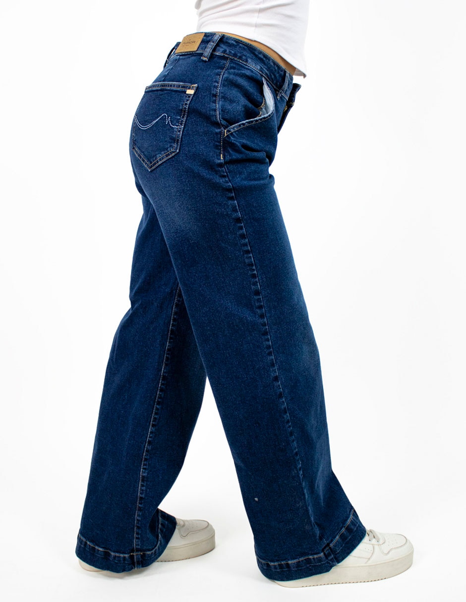 Jeans/Jegging/Jeans jogger Regular Wide leg Media cintura WIDE LEG 5526 WIDE LEG 5526 para mujer 3